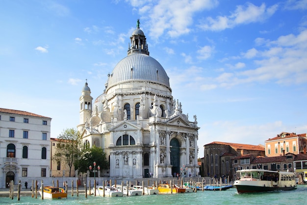 Santa Maria della Salute en Venecia, Italia