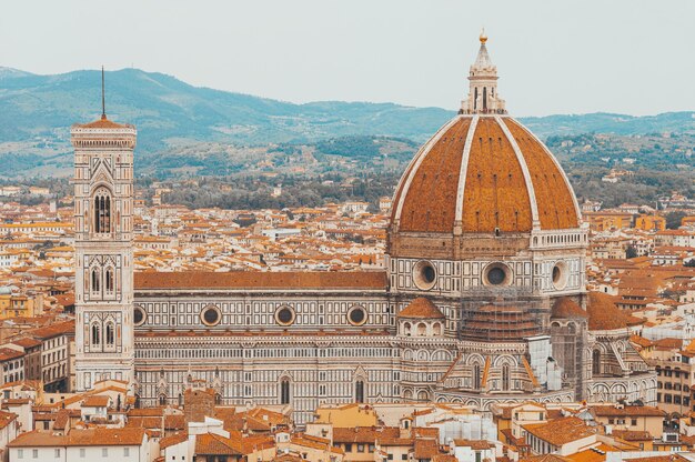 Santa Maria Del Fiore. Panorama. Italia, Florencia.