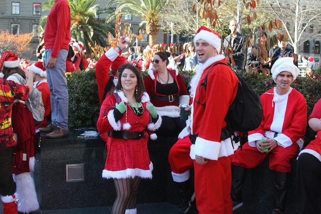 SantaCon in San Francisco