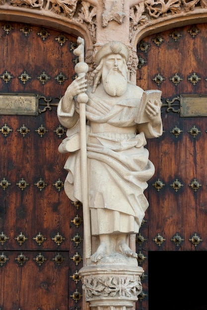 Santiago Apóstolo estátua igreja Orihuela Alicante província Espanha