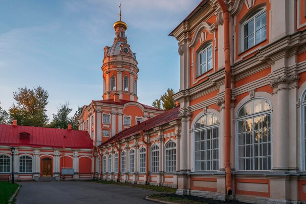 Santíssima Trindade Alexander Nevsky Lavra na Nevsky Prospekt São Petersburgo Rússia