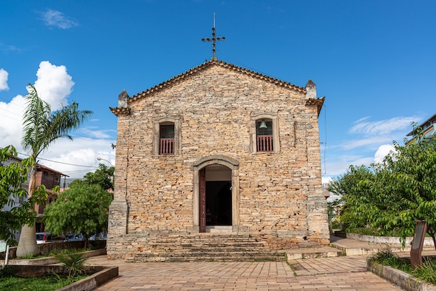 Santo Tomé das Letras Minas Gerais Brasil Iglesia de piedra Nossa Senhora do Rosario