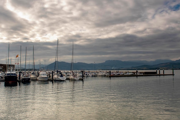 Santona Marina und Fischerhafen in Kantabrien