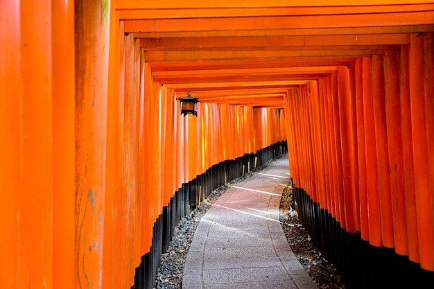 Santuário histórico em Kyoto Japão