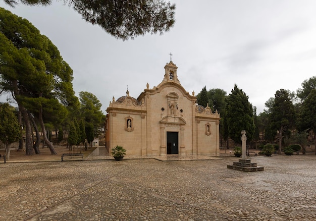 Santuario de Nuestra Señora de Gracia en la localidad de Biar provincia de Alicante Comunidad Autónoma Valenciana España