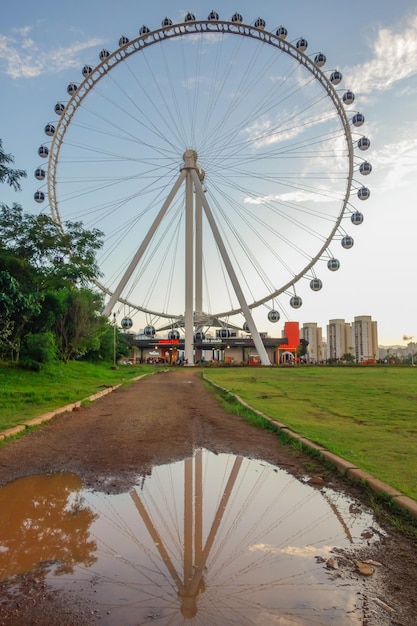 Sao Paulo Brasilien Roda Rico größtes Riesenrad in Lateinamerika im Villa Lobos Park