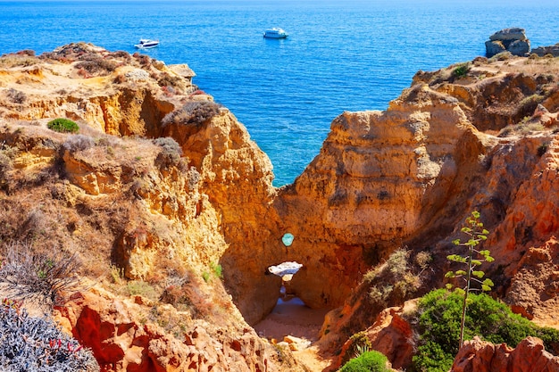 Foto sao rafael strand in albufeira algarve