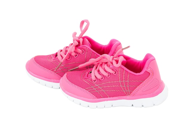 Foto sapatos de treino rosa para meninas