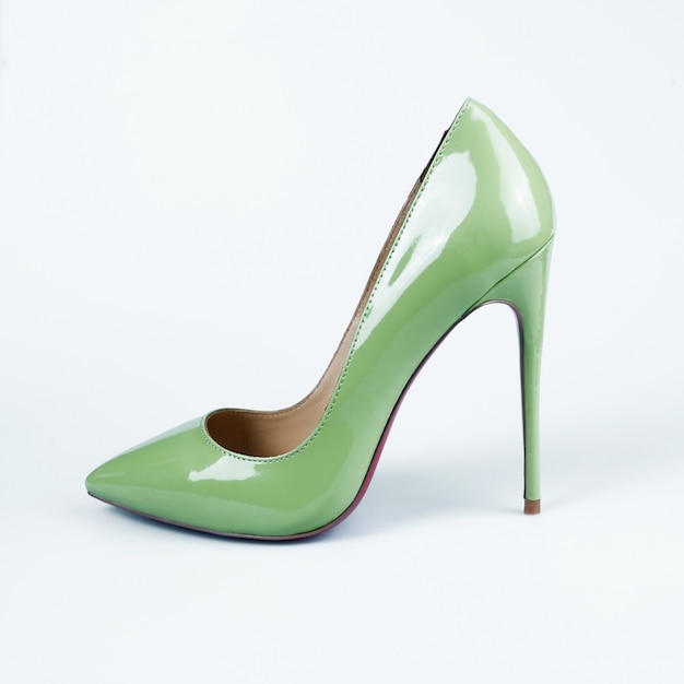 Sapatos verdes