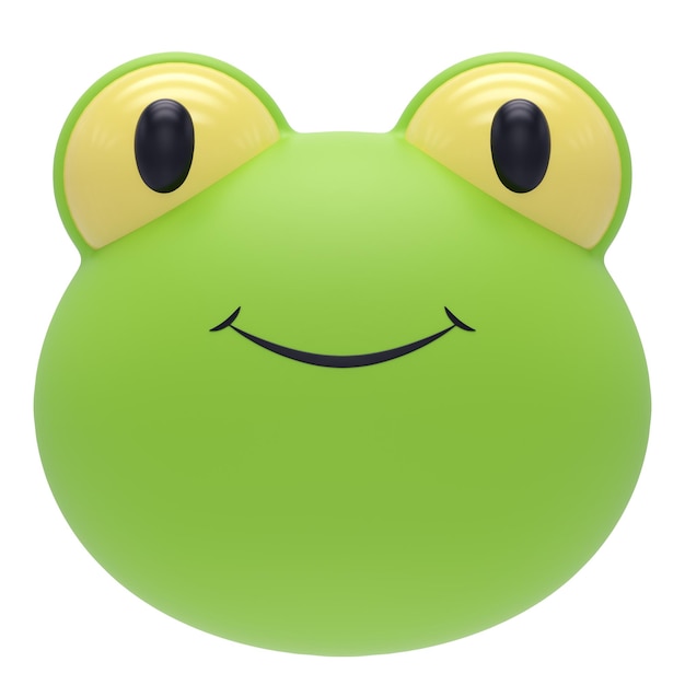 Sapo Emoji ícone 3D