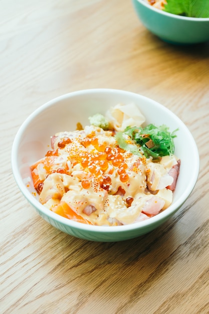 Sashimi-Reisschale