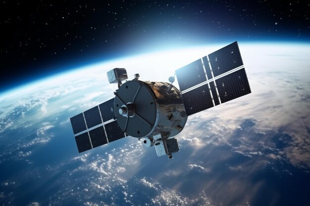 Satellitenplanet erzeugt KI