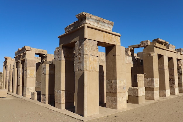 Satet templo na Ilha Elefantina em Aswan, Egito