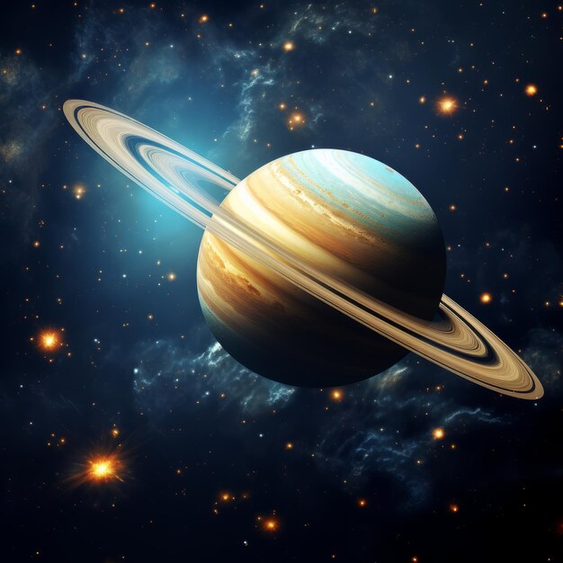 Saturn in der Galaxie