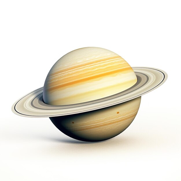 Saturn ist der sechste Planet von der Sonne aus gesehen und nach Jupiter der zweitgrößte im Sonnensystem