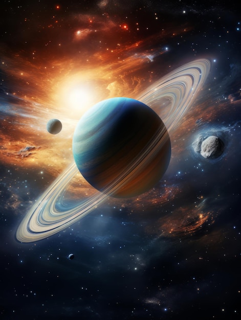 Saturno en la galaxia