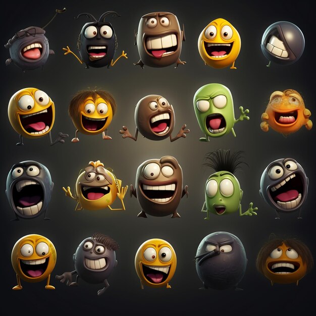 Satz von Emoji