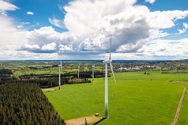 Saubere Energie für Windkraftanlagen