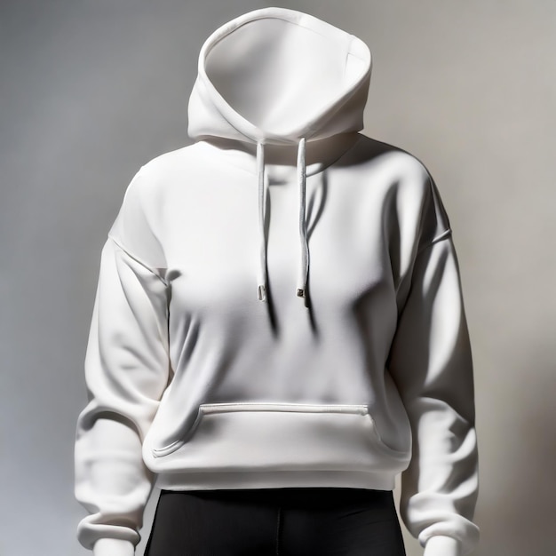 Sauberes Hoodie-Modell