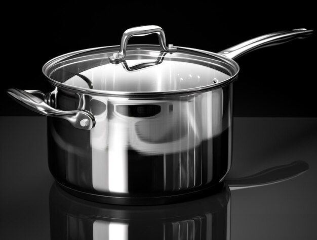 Saucepan aus Edelstahl