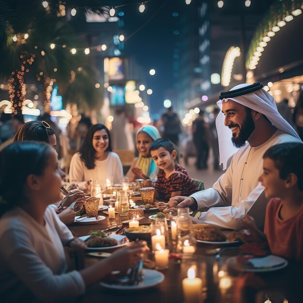 Saudações islâmicas Ramadan Kareem cartão de design de fundo com ouro lindo