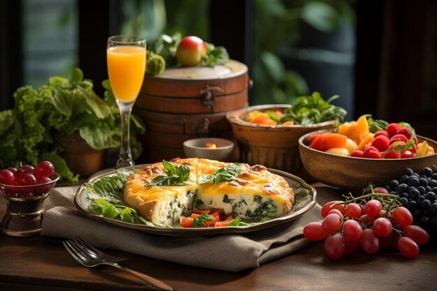 Savory_Delight_Cheese_and_Herb_Frittata_Temptation