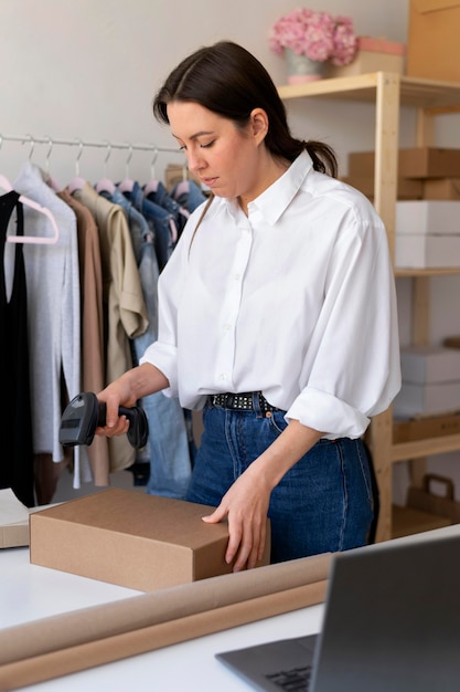 Scan-Pack für Frauen mit mittlerem Schuss