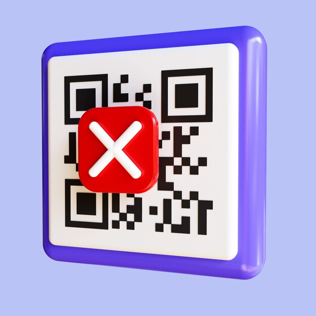 Foto scannen des qr-codes. downloadseite zur qr-code-verifizierung der mobilen apps