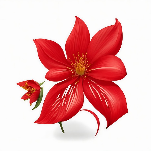 Scarlet Sketchbook Galeria de Logotipo Floral de vetor criativo