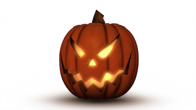 Scary Jack O Lantern calabaza de halloween