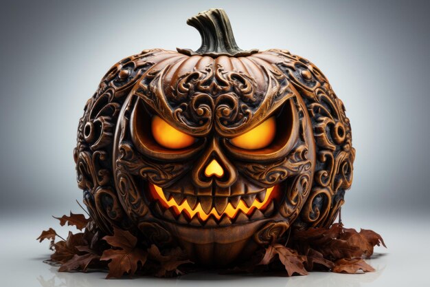 Scary Pumpkin Halloween-Konzept