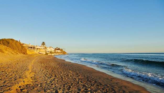 SCHÖNER STRAND IN MARBELLA SPANIEN