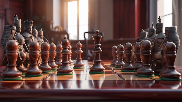 Schach ist ein Brettspiel für Strategie und Intelligenz.