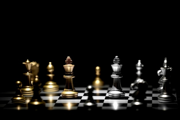 Schachbrettspiel für Wettbewerb und Strategie