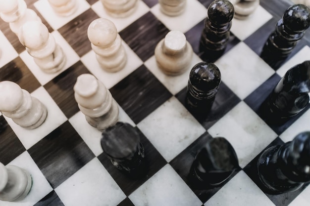 Schachspielstrategie und Entscheidungsfindung