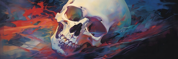 Schädelillustration Hintergrundtapeten-Design Tag der Toten Dia de Muertos