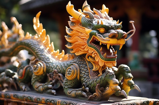 Schalen der Pracht Chinesische Drachen Strahlende Präsenz