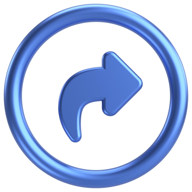 Schaltfläche „Teilen“ Symbol „Teilen“ 3D-Illustration