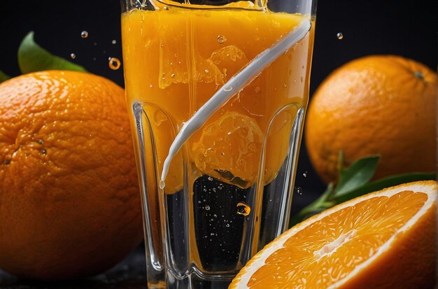 Scharfer Orangensaft-Treat