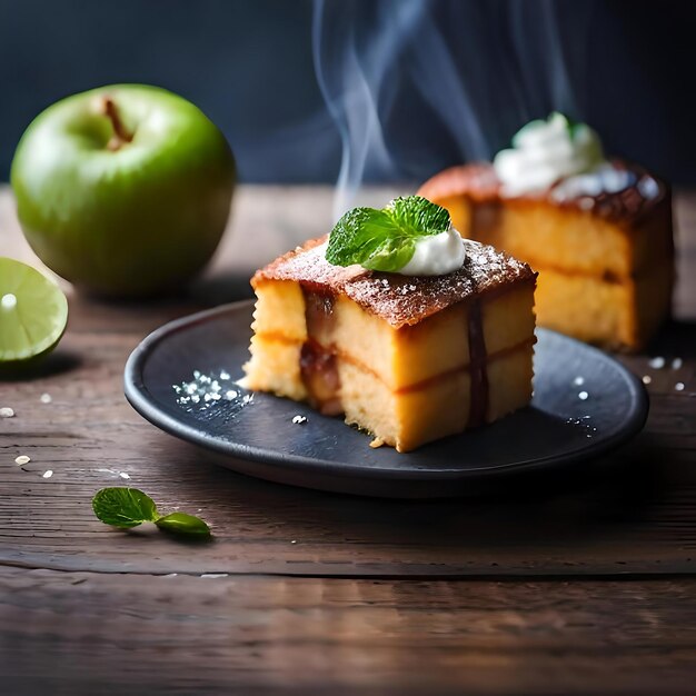 Scheibe L-Kuchen mit Beeren