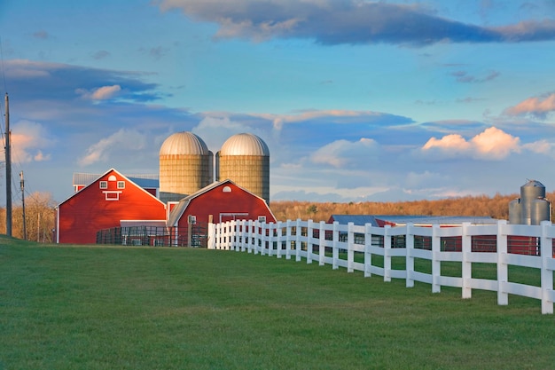 Foto scheune auf der west shore road south hero vermont