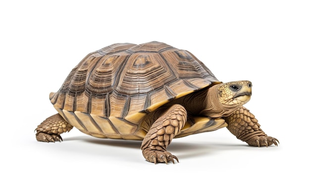 Schildkröte eine Ganzkörperaufnahme von Single