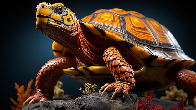 Schildkröte Foto-Generative ai