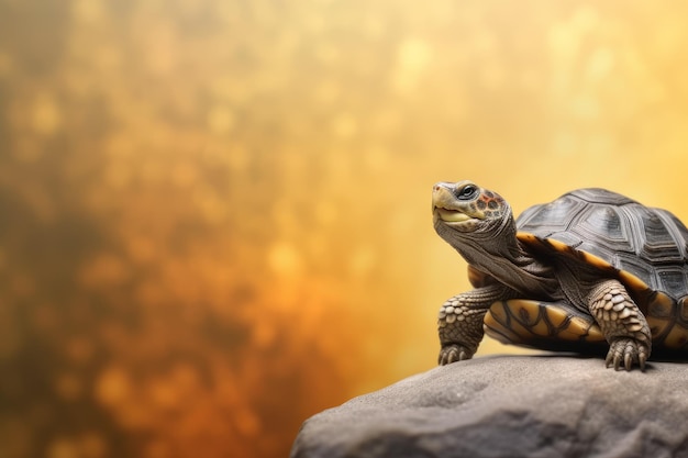 Schildkrötenriff-Hintergrund Generieren Sie KI