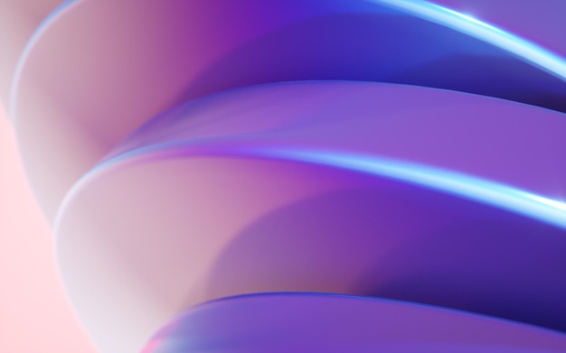 schillernder abstrakter Hintergrund der Form 3d