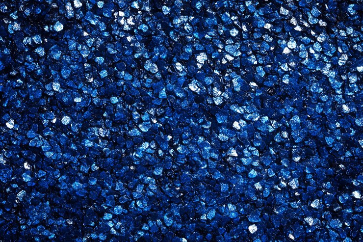 Schimmerndes blaues Glitzern