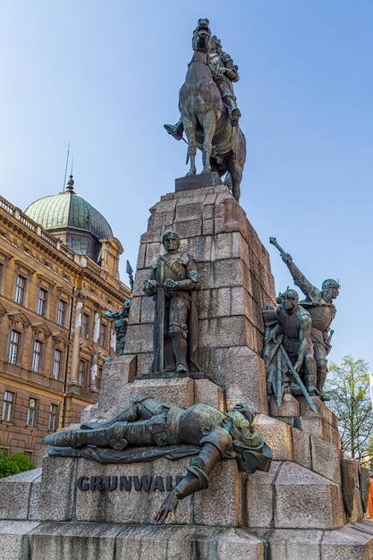 Schlacht von Grunwald-Denkmal in der Altstadt von Krakau