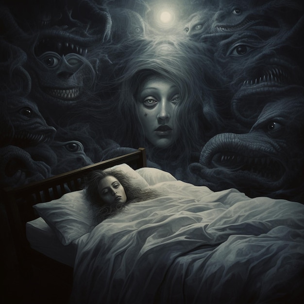 Schlaflähmung, Panikstörung, Schlaflosigkeit, Geister und Monster, Nachtparalisis del Sueno