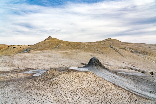 Schlammvulkanlandschaft, Naturphänomen