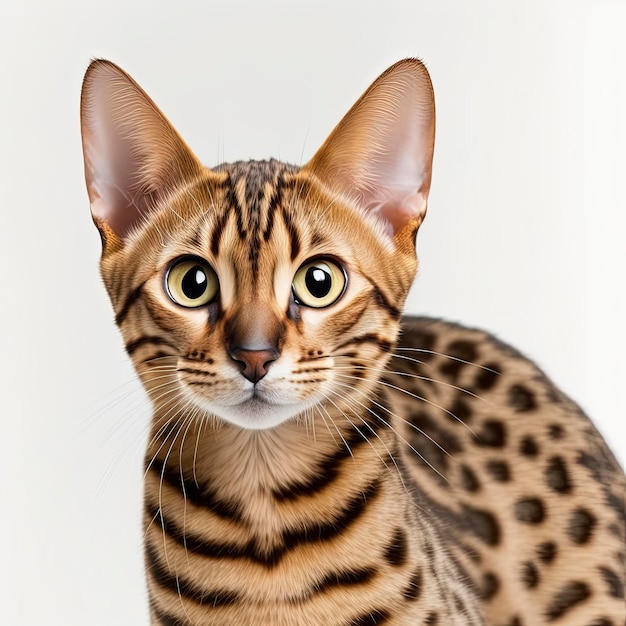 schlanke BENGAL-Katze